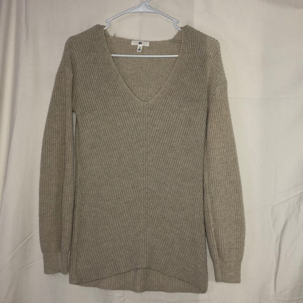 V-neck sweater